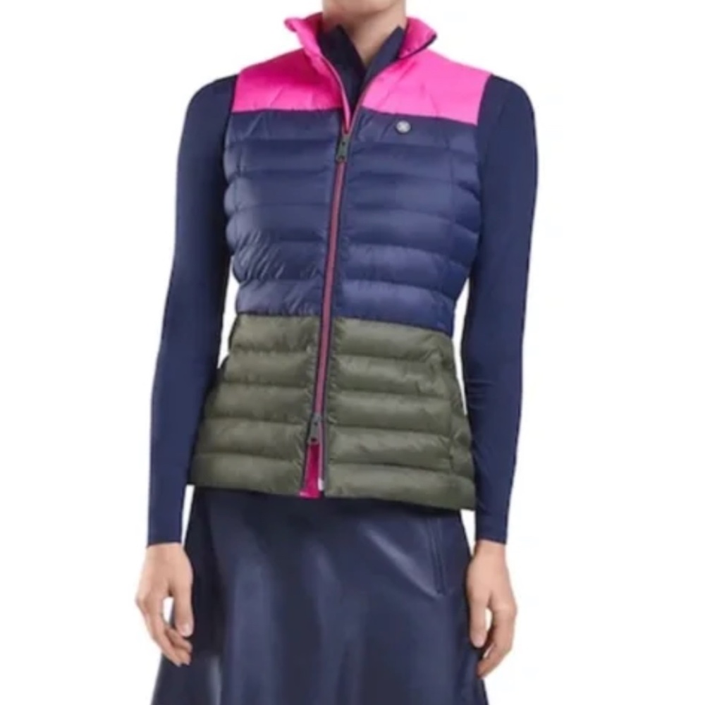 G/Fore Color Block Vest- NWOT!